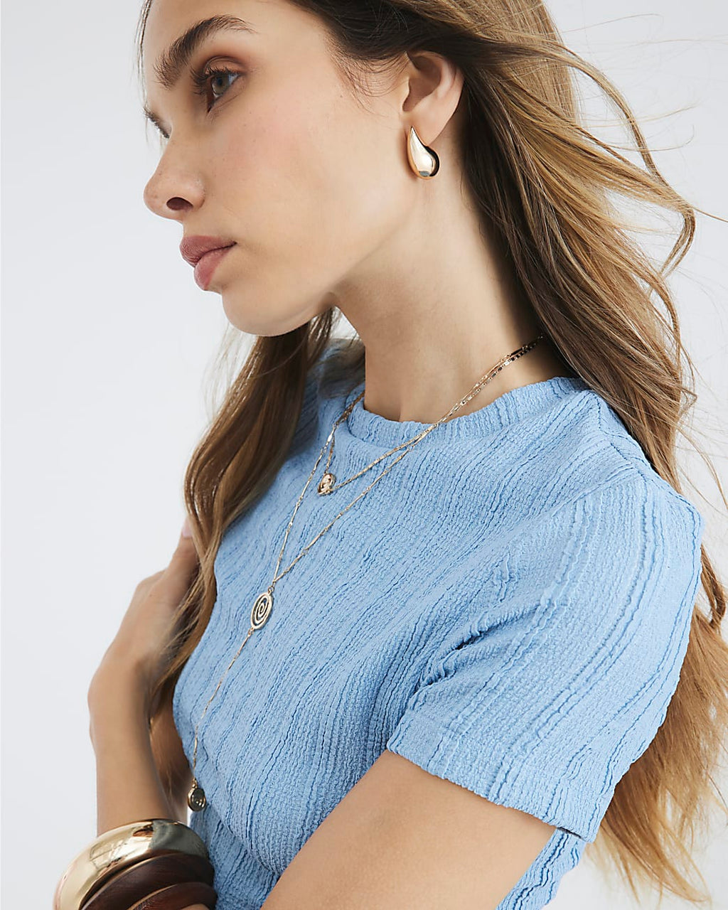 Short Sleeve Fitted T.Shirt