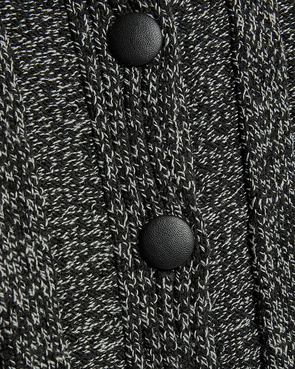 Black Knitted Cardigan