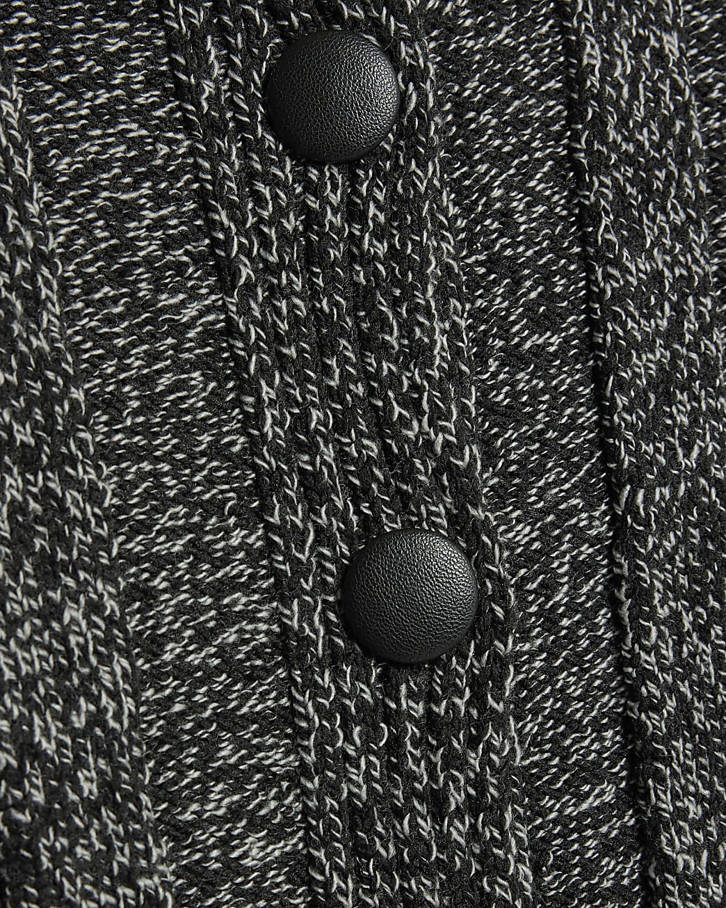 Black Knitted Cardigan