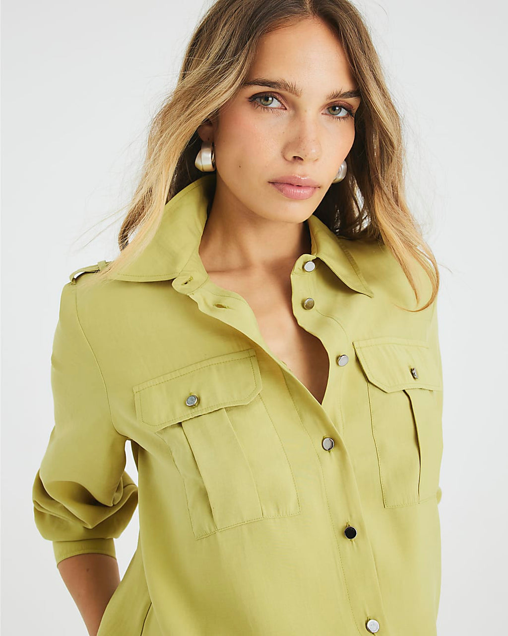 Luxor Gold Long Sleeve Utility Pocket Shirt