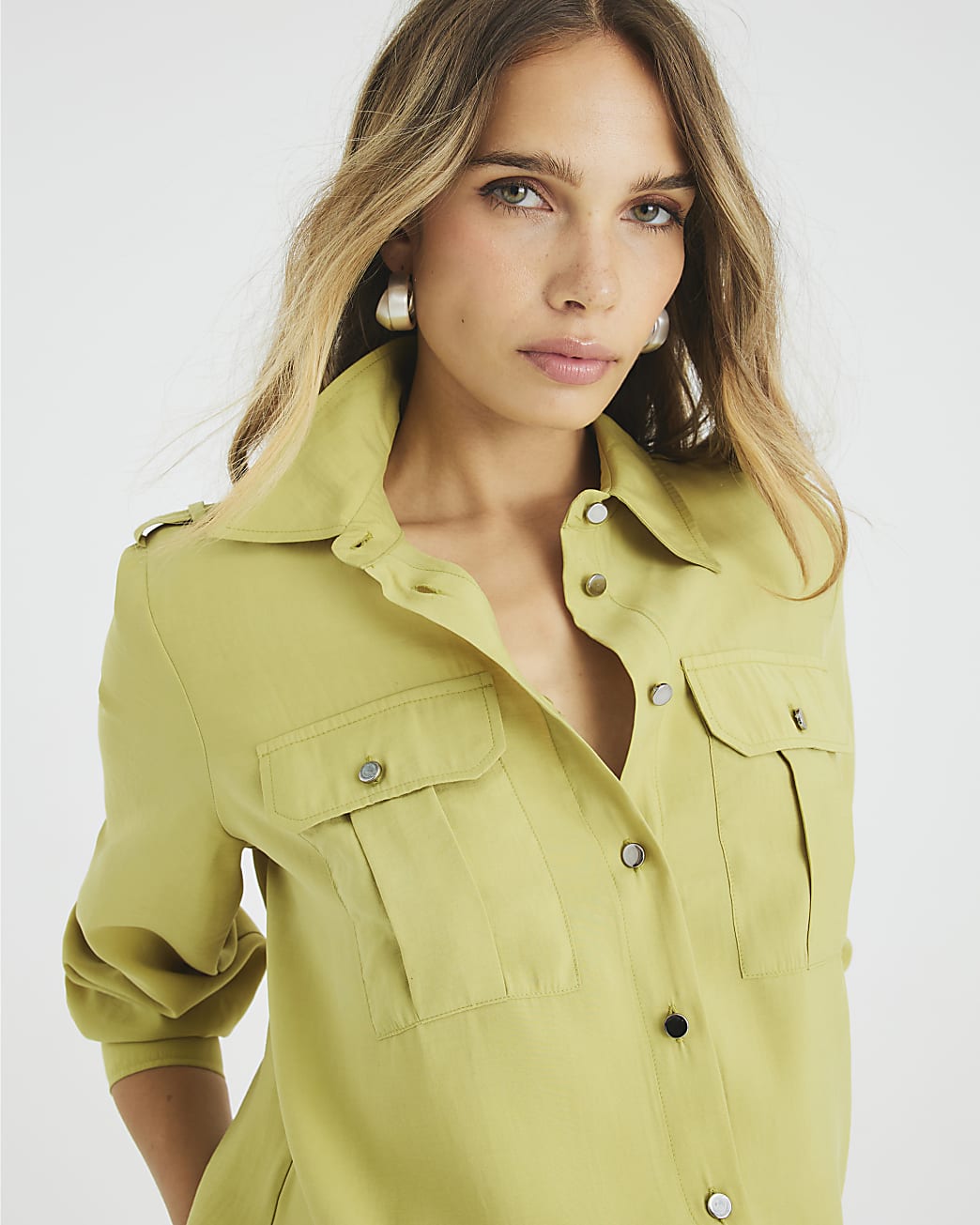 Luxor Gold Long Sleeve Utility Pocket Shirt