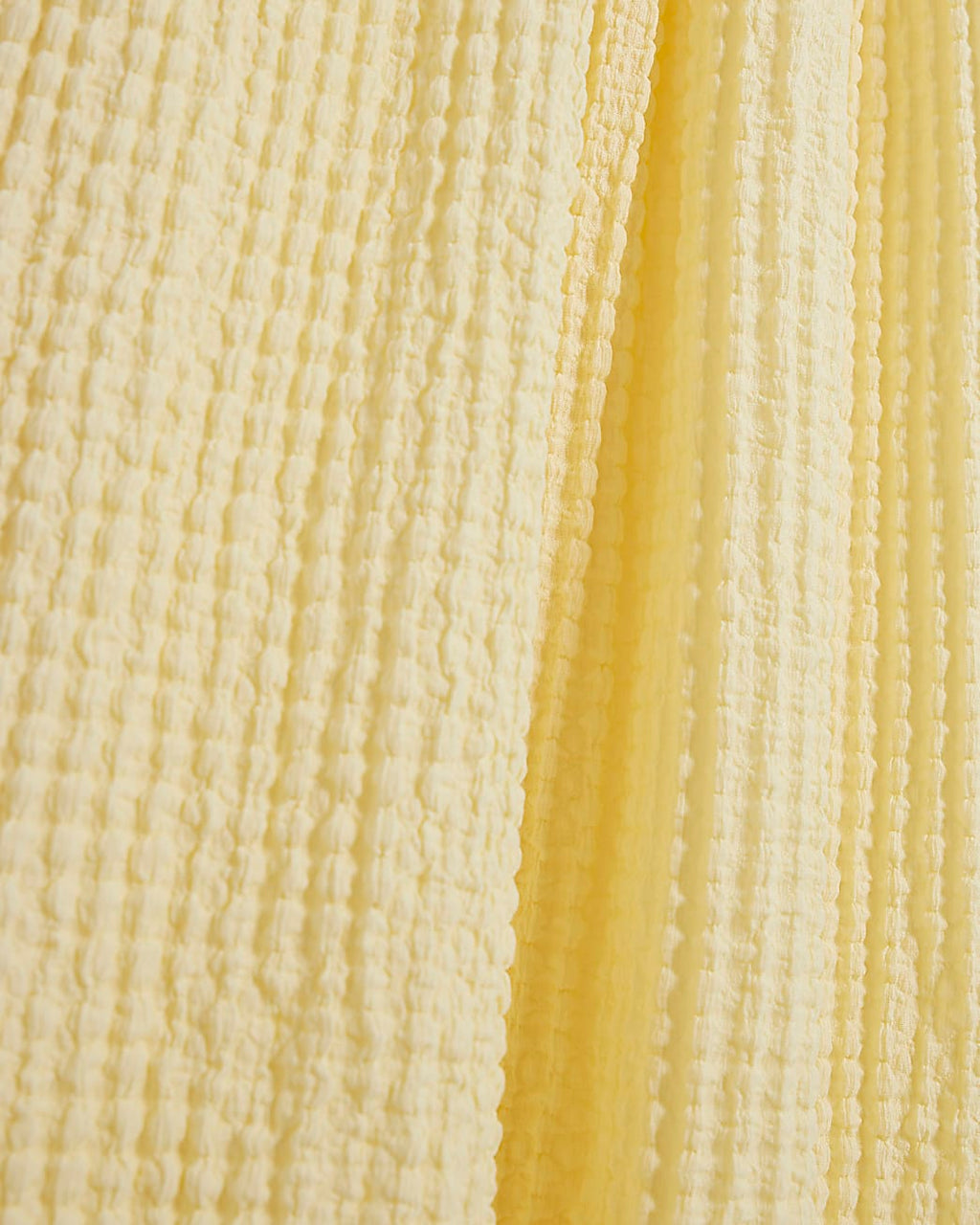 Textured Sleeveless Shirred Midi Dress